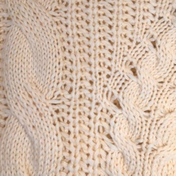 ASOS Chunky Oversized Turtleneck Sweater Beige - Picture 5 of 6